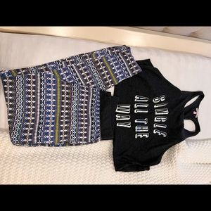 Victoria secrets pajamas set